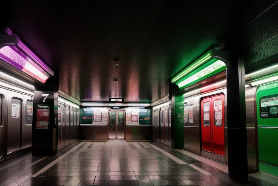 U-Bahn-Station in München in der Abenddämmerung als Sinnbild für den langen Weg zum Einstellungswandel bei der Alkohol-MPU