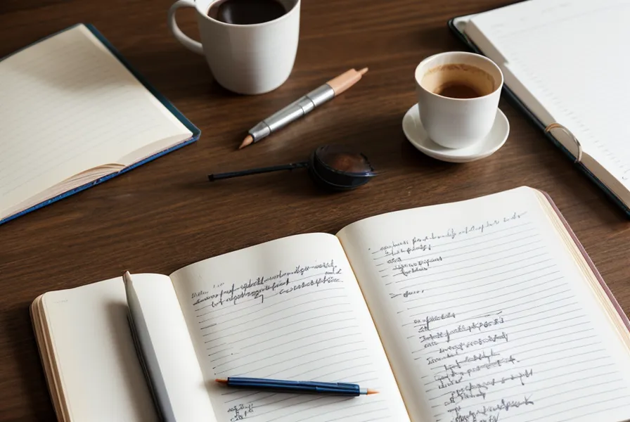 Detailaufnahme des MPU Masterplan Workbooks mit Notizen zum Thema Trennungsvermögen.